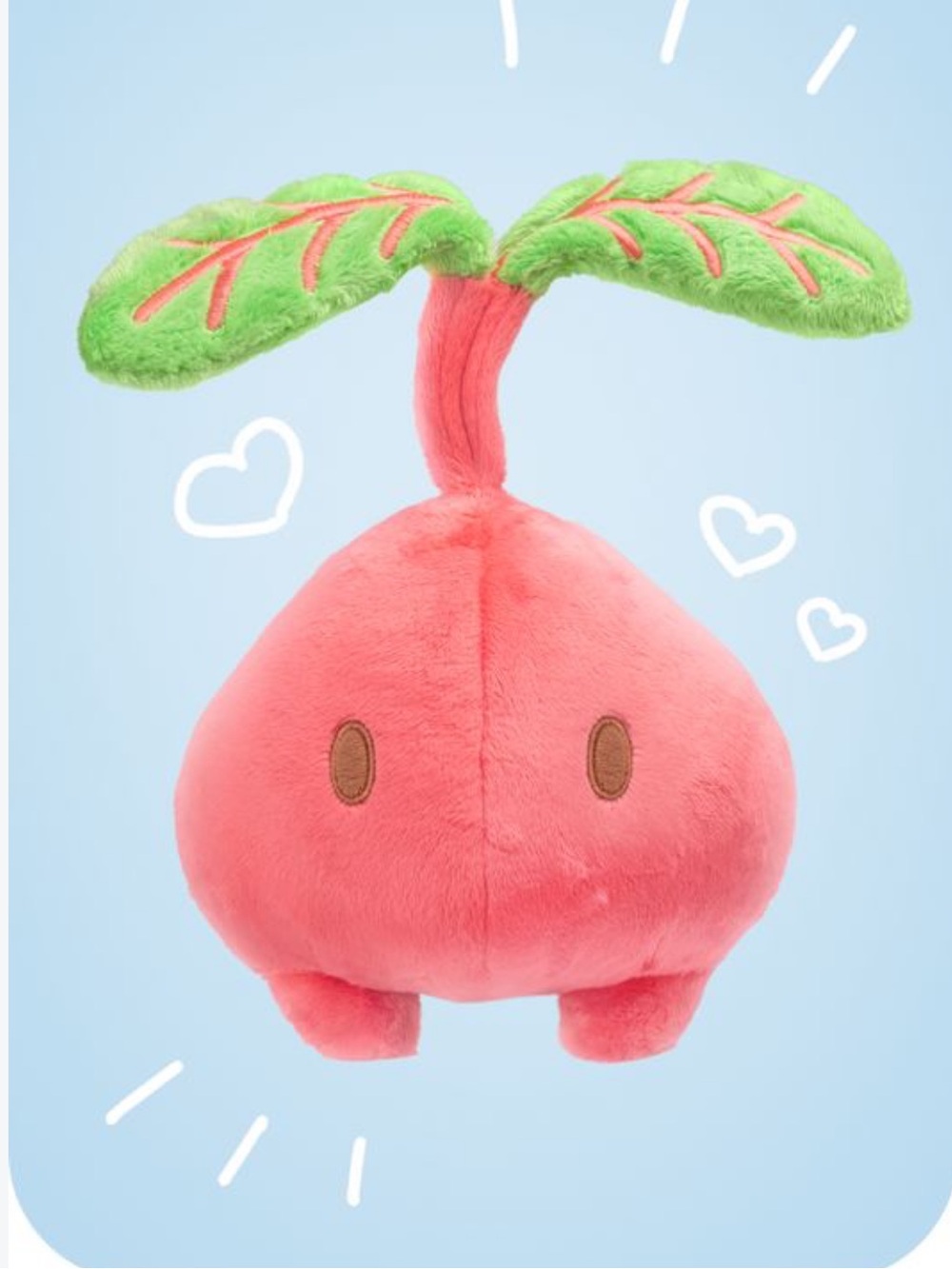 Ultra Rare Fluff Nest Puff Pals Bailey The Red Beet 11” - Retired And HTF